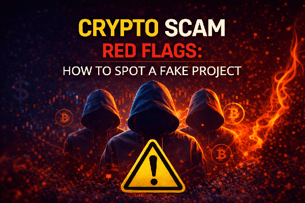 Crypto scam red flags checklist: how to spot a fake project
