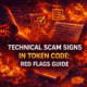 Technical scam signs in token code: red flags and dangerous functions