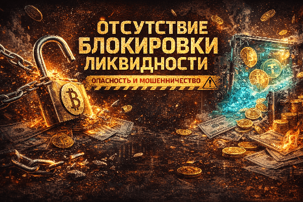 Отсутствие блокировки ликвидности