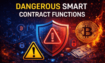 Dangerous smart contract functions checklist for crypto investors
