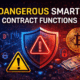 Dangerous smart contract functions checklist for crypto investors