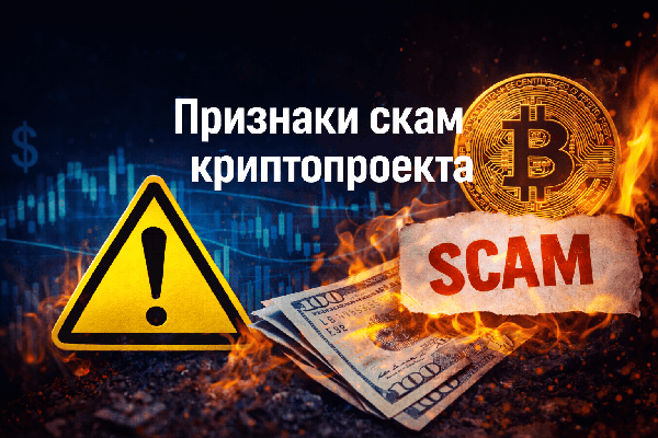 Признаки скам криптопроекта