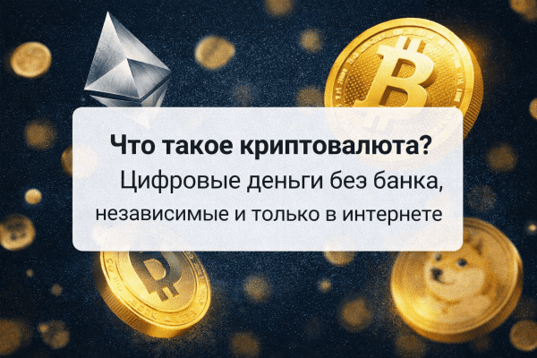 Что такое криптовалюта простыми словами цифровые деньги без банка