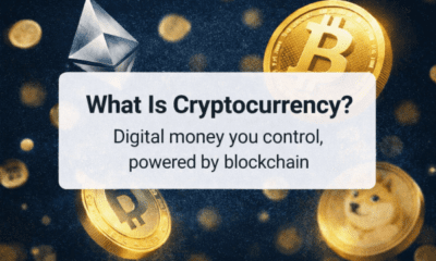 What is cryptocurrency Simple explanation for beginners how it works and why it matters