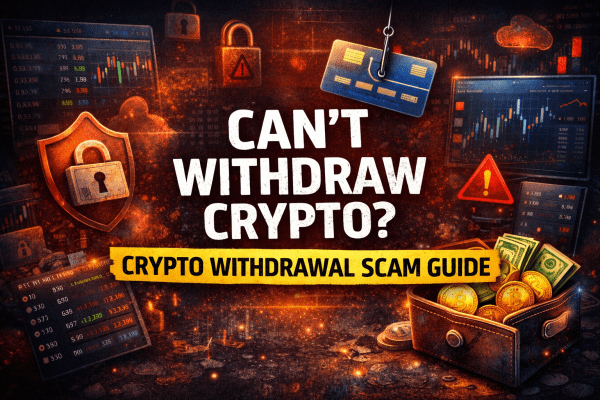 crypto withdrawal scam warning