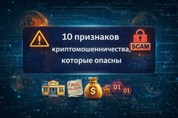 10 признаков криптомошенничества