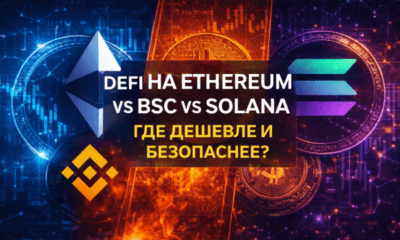 Ethereum vs BSC vs Solana сравнение DeFi