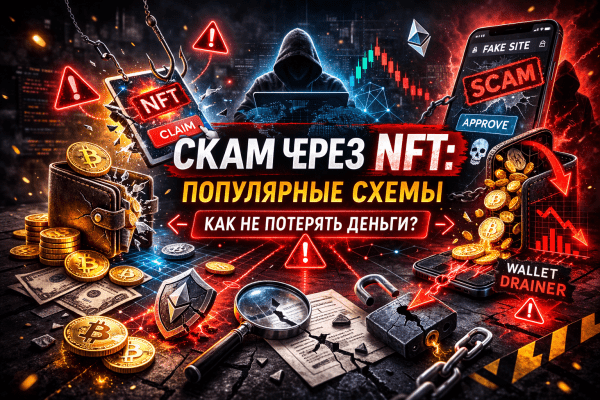 NFT скам популярные схемы