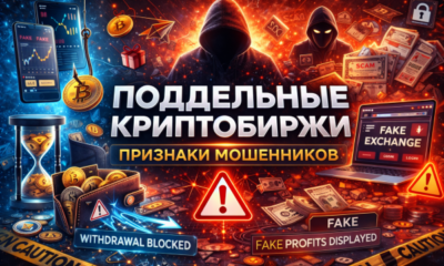 поддельные криптобиржи признаки мошенников