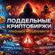 поддельные криптобиржи признаки мошенников