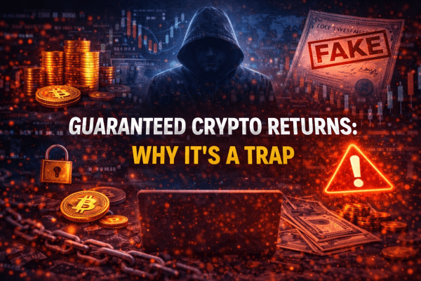 guaranteed crypto returns trap