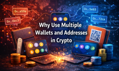 Multiple crypto wallets addresses