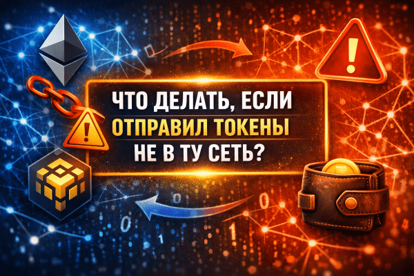 Отправка токенов в другую сеть