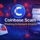 Coinbase email scam