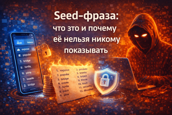 Seed фраза криптокошелька