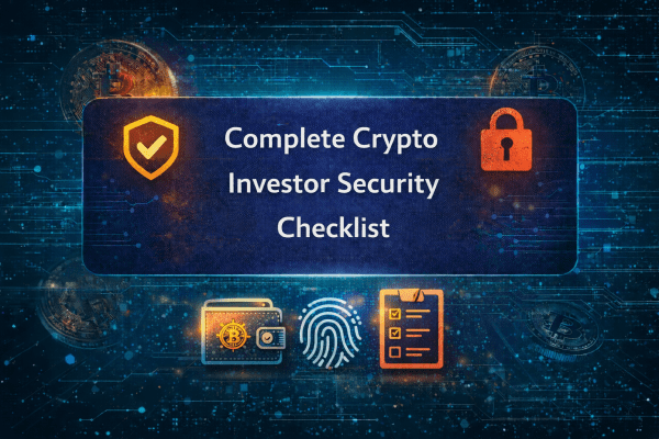 Crypto investor security checklist guide