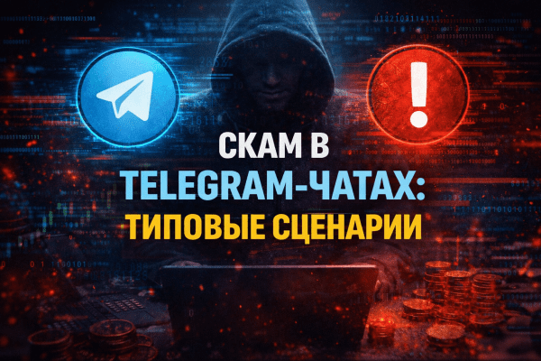 скам в Telegram чатах