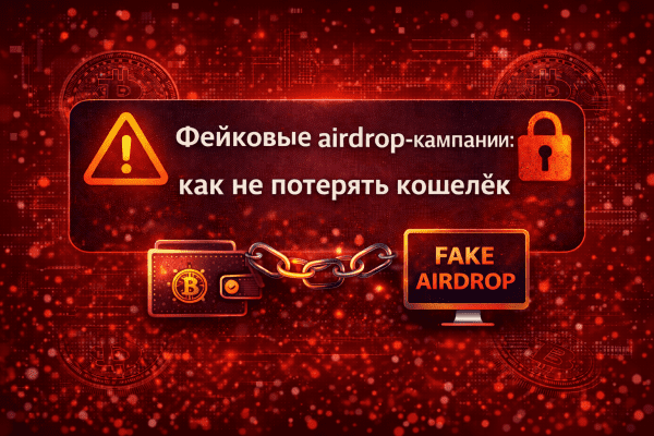 Фейковые airdrop кампании защита кошелька