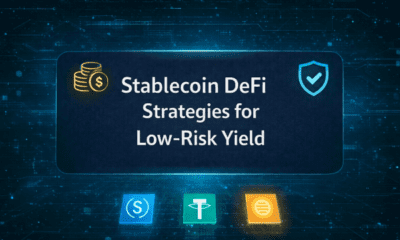 Stablecoin DeFi low risk yield strategies
