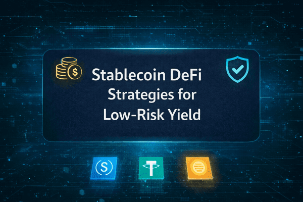 Stablecoin DeFi low risk yield strategies
