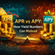 APR vs APY yield comparison
