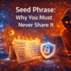 Seed phrase security illustration