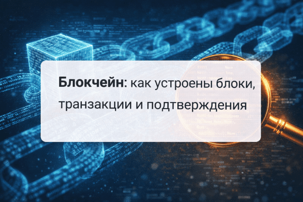 Блокчейн как устроены блоки, транзакции и подтверждения объяснение простыми словами