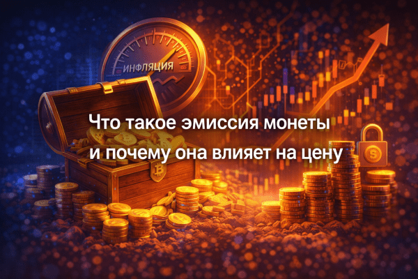Что такое эмиссия монеты и как она влияет на цену