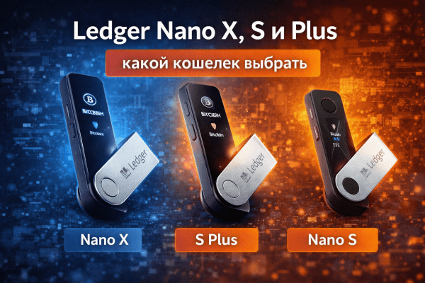 ledger nano x s plus сравнение кошельков