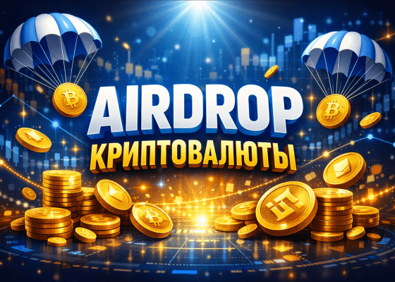 airdrop крипто бесплатные токены