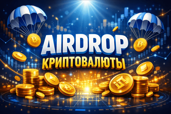 airdrop крипто бесплатные токены