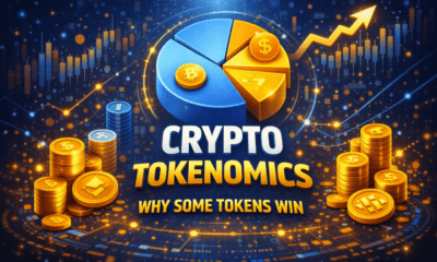 crypto tokenomics supply chart