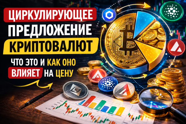 циркулирующее предложение криптовалют
