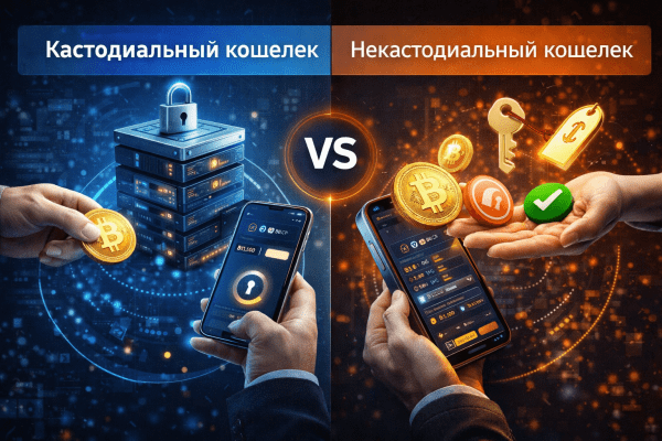 кастодиальный vs некастодиальный кошелек сравнение