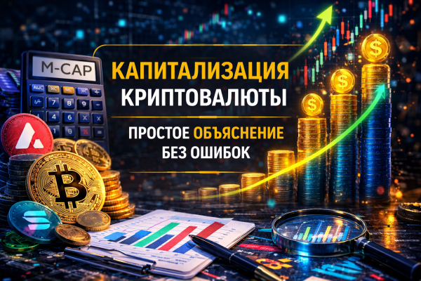 капитализация криптовалюты рост график