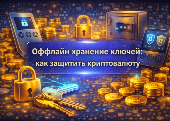 offline storage crypto keys