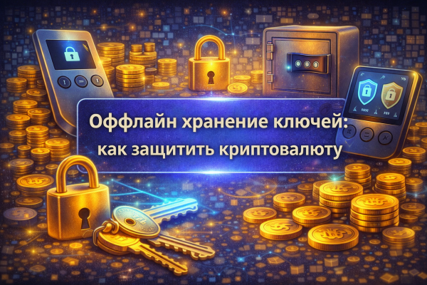 offline storage crypto keys