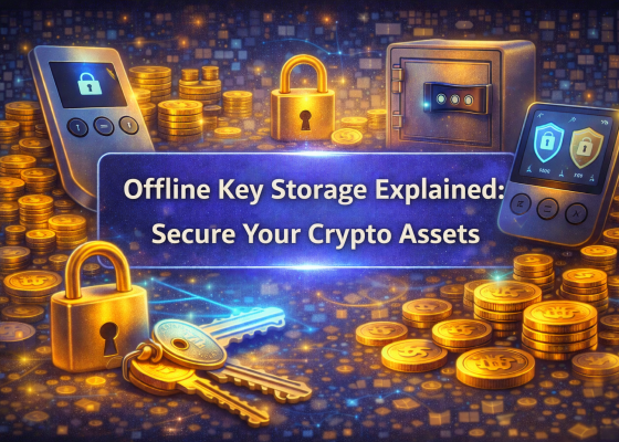offline key storage crypto security