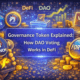governance token dao voting